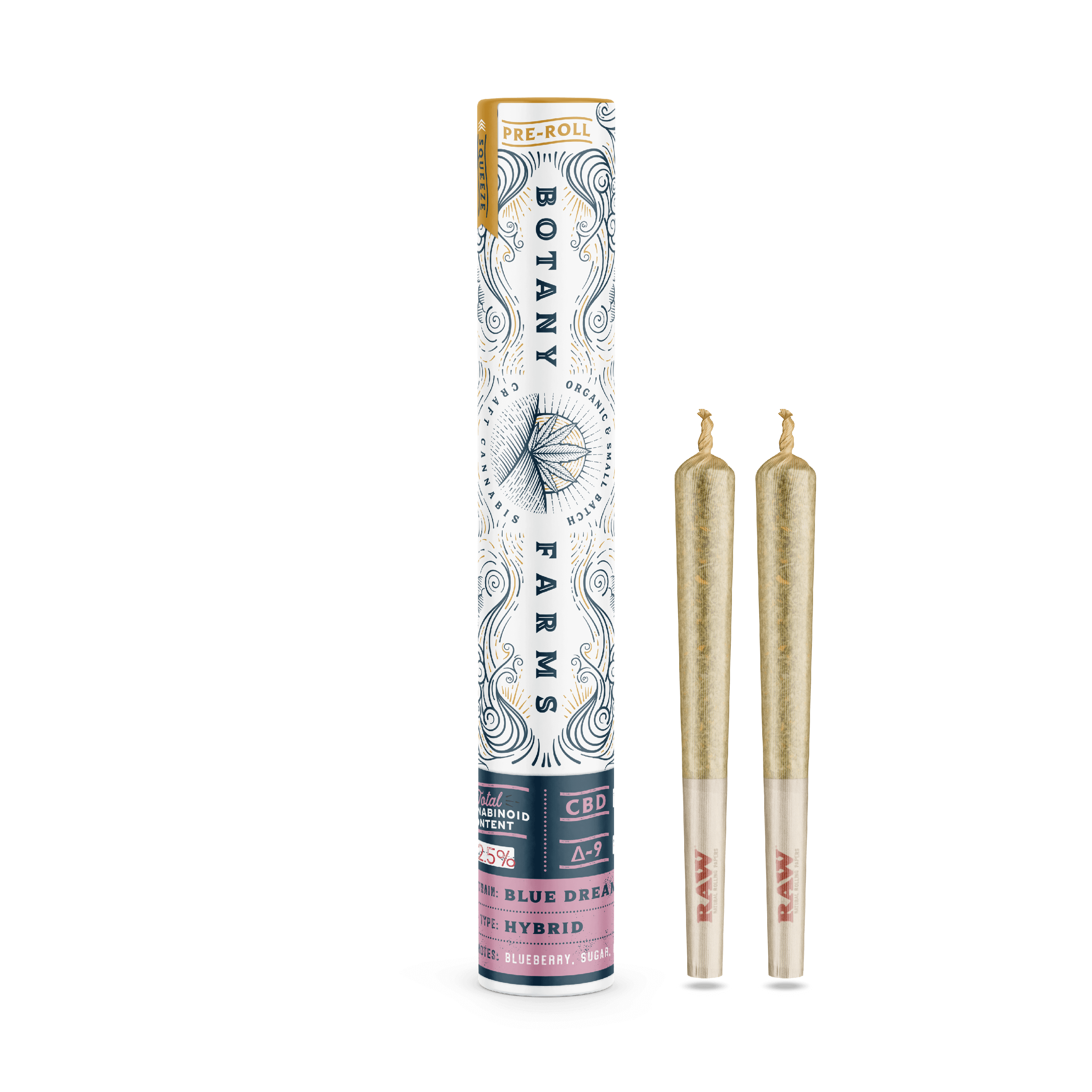 CBD Blue Dream Pre-Roll (2 Half Grams)