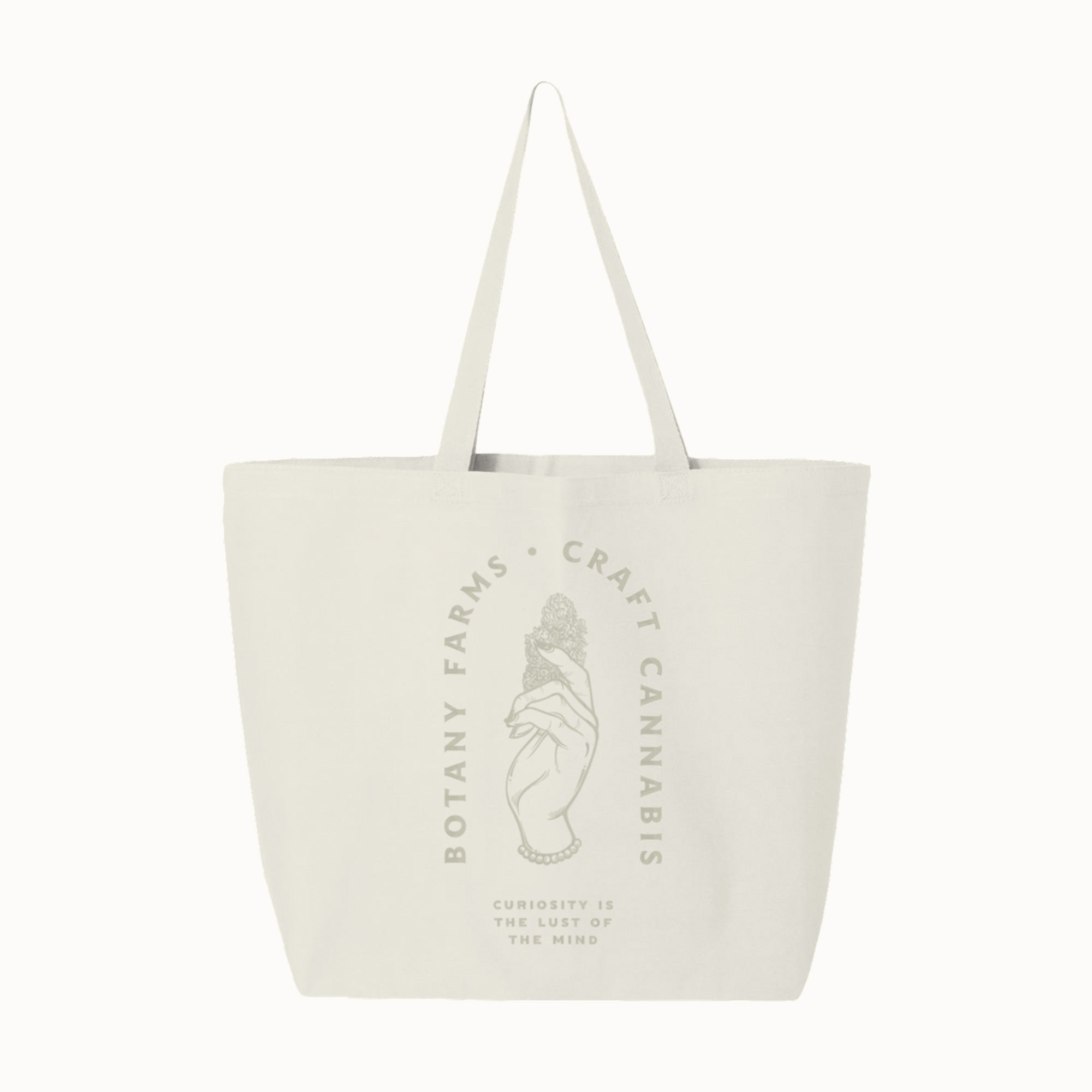 Botany Curiosity Canvas Tote